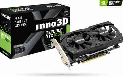 Inno3D GeForce GTX1050 TI GDDR5 4 GB NVIDIA Chipset 128 bit 1392