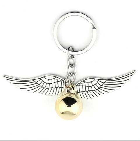 RVM Toys Harry Potter Golden Snitch Keychain Inspired for Fans