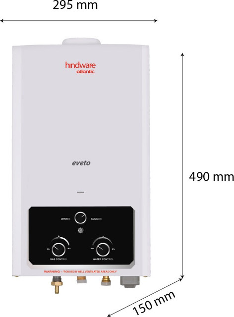 Hindware Atlantic Eveto L Gas Water Geyser