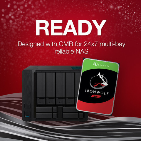 Seagate Ironwolf NAS with 3.5 inch SATA 6 Gb/s 5900 RPM 64 MB