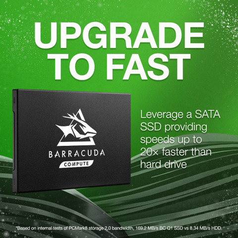 Seagate Barracuda Q1 - 2.5 inch SATA 6 Gb/s for PC Laptop Upgrade