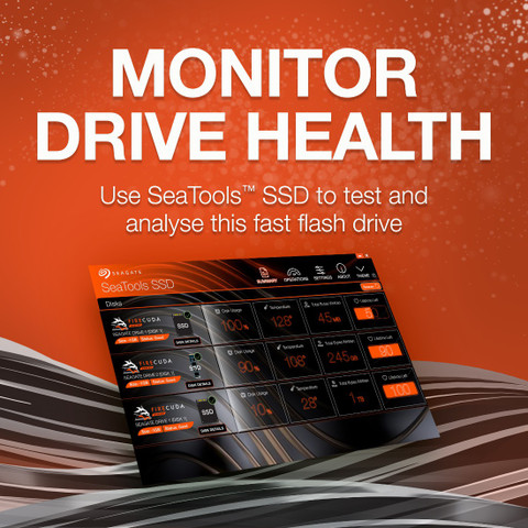 Seagate Firecuda 520 with PCIe Gen4 x4 NVMe 1.3 for PC Gaming