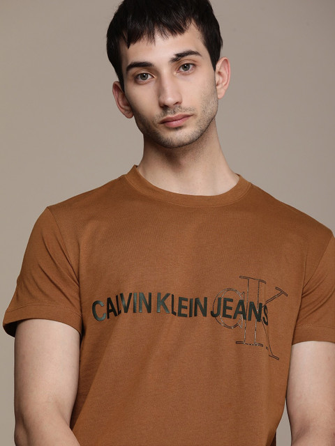 Flipkart Calvin Klein T Shirt Mens Calvin Klein Jeans Printed Men