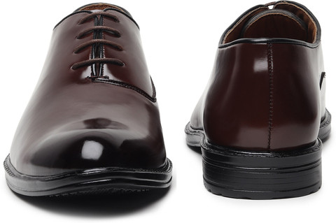 Zixer Office Branded Synthetic Leather Formal Shoes For Men Derby Party  Shoes For Boys Lace Up For Men - Main Image