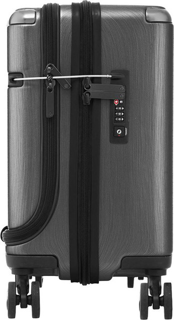 SAMSONITE SAM EVOA SP ROL TOTE-BRSD BLK Cabin Suitcase Wheels