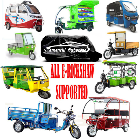 Tamanchi Autocare Car Cover For Universal For Autorickshaw