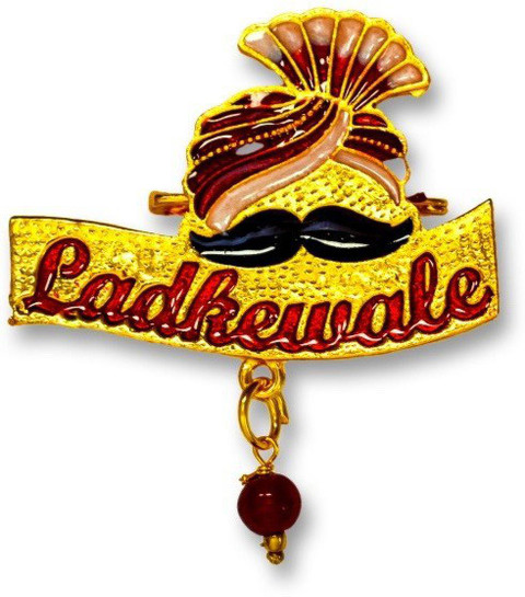 Jewelopia Ladkewale Wedding Brooches Brooch Price in India Buy