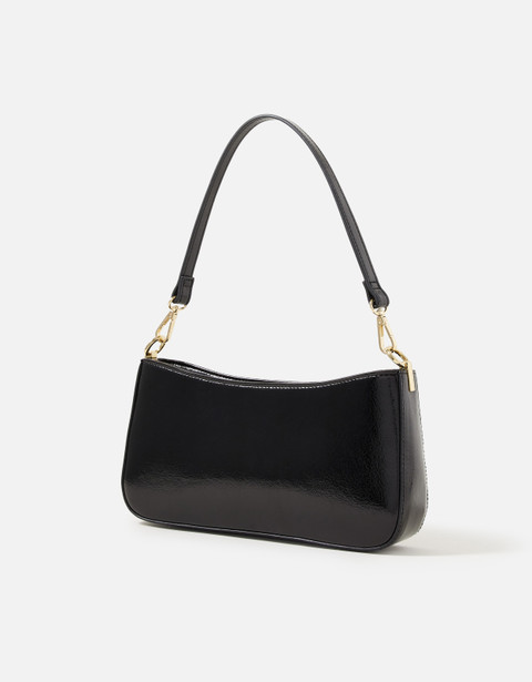 Buy ACCESSORIZE LONDON Women Black Shoulder Bag BLACK Online