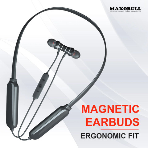 MAXOBULL Magnetic Wireless Earbuds Ergonomic Fit Bluetooth Gaming