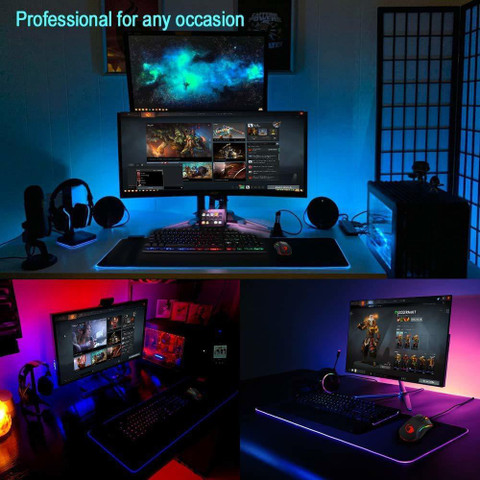 RGB Gaming Mouse Pad Extended, Large Led Mousepads Seychelles