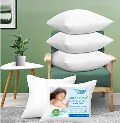 White Company Extra Large White Cushions Couch Cushion Filling