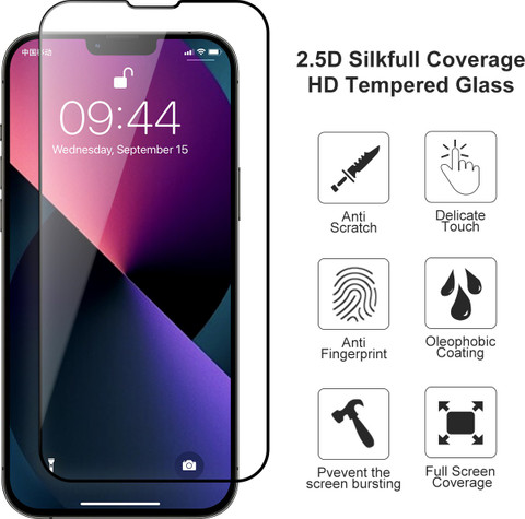 TELESHIELD Edge To Edge Tempered Glass for Mi Redmi Note 4X, 11D