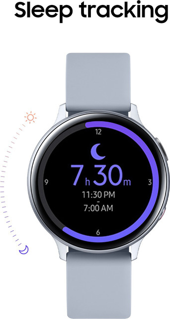 Samsung Galaxy Watch Active Aluminium AMOLED Display with Upto