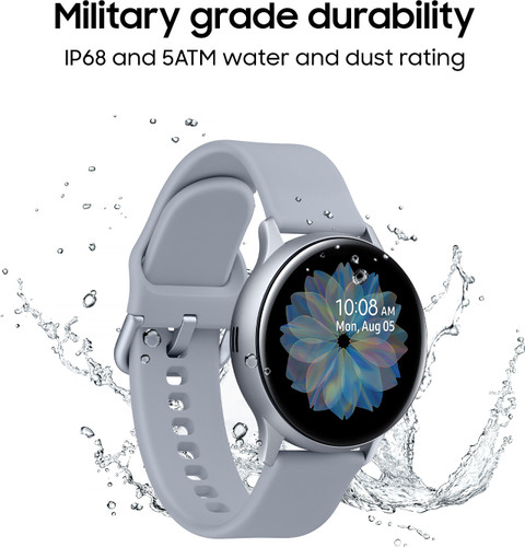 Samsung Galaxy Watch Active Aluminium AMOLED Display with Upto