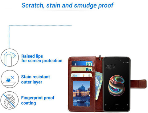 Flipkart SmartBuy Flip Cover for Mi Redmi 5A Flipkart SmartBuy