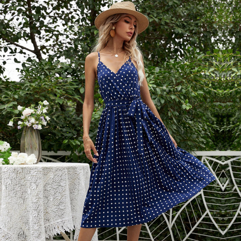 Urbanic Women Drop Waist Blue Knee Length Dress - Buy Urbanic Women Drop  Waist Blue Knee Length Dress Online at Best Prices in India | Flipkart.com