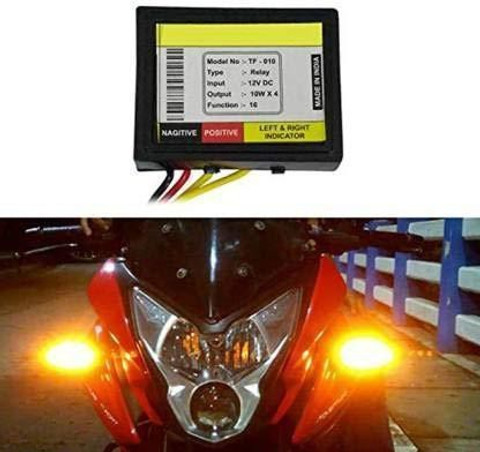 Vagary Front, Rear LED Indicator Light for Bajaj Pulsar 135 LS