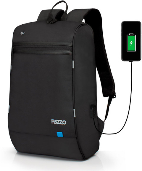 PAZZO Milestone Compartment Anti Theft Office/College/Business/Travel  Laptop Bag for upto Laptop, iPad Sleeve, internal organiser and USB 