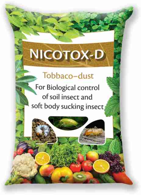 Divine Tree Nicotox-D Tobacco Dust Powder Natural Insecticides for Potted  Plants,Flower Bed and Lawn Grass for Agriculture|Gardening Use Only Manure  Price in India