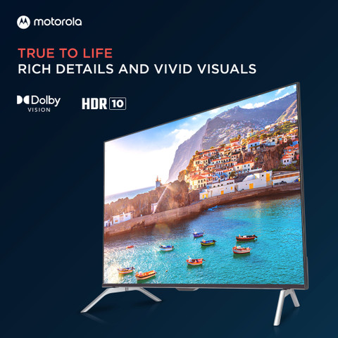 MOTOROLA ZX3 139 cm (55 inch) Ultra HD (4K) LED Smart Android TV