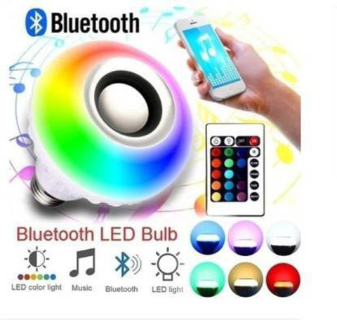 Motile LED Bulb Music 12 W Bluetooth Speaker Smart Bulb Price in