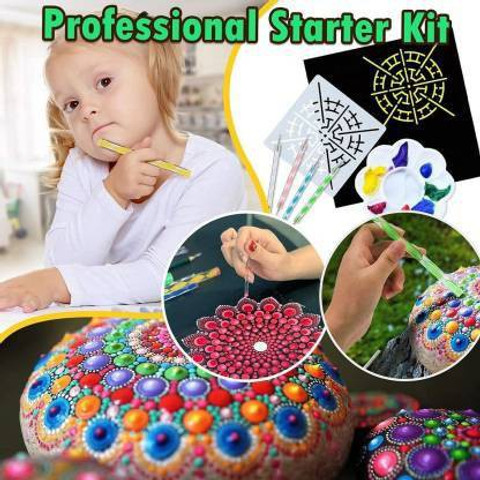 Sabahz Trading 44 Pcs Mandala Dotting Tools