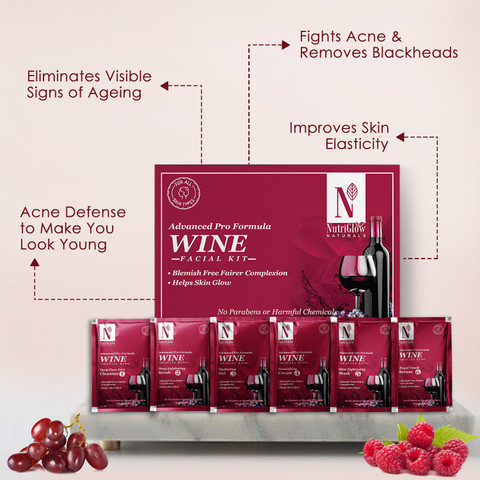 Nutriglow Naturals Exotic Fruit Gesichtspflege-Set Mit Honig & Vitamin E – Für Strahlenden Glow (60g)