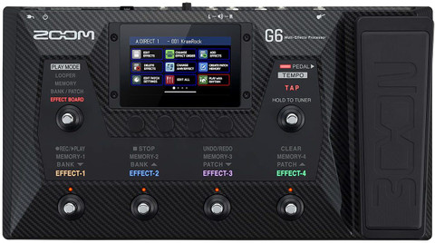 ZOOM G6 GUITAR Multi Effect Processor Guitar Processor Price in