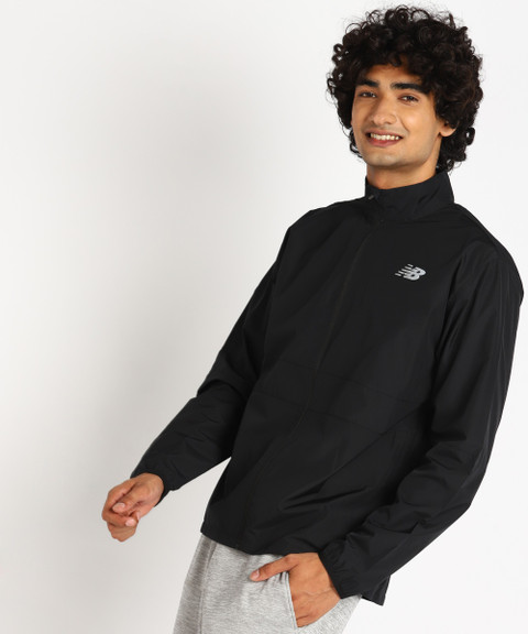 New Balance Full Sleeve Solid Men Jacket Buy New Balance Full