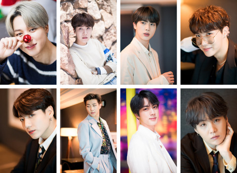 Printnet Pack of 21 BTS Band Members Photos collections| for BTS