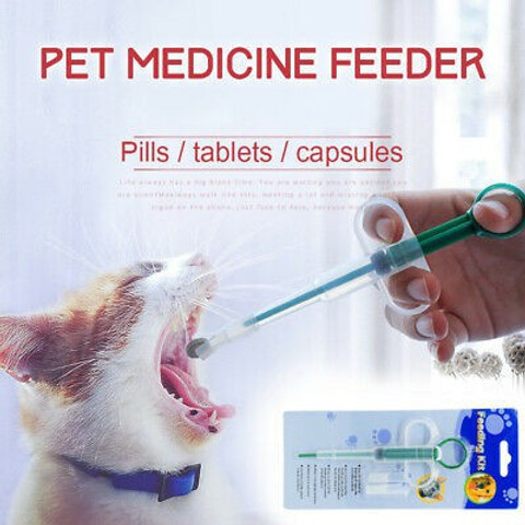 FITUP Pet Medicine Feeder Pet Pill Poppers Handy Durable Pet