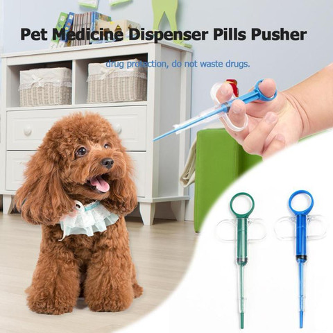 FITUP Pet Medicine Feeder Pet Pill Poppers Handy Durable Pet