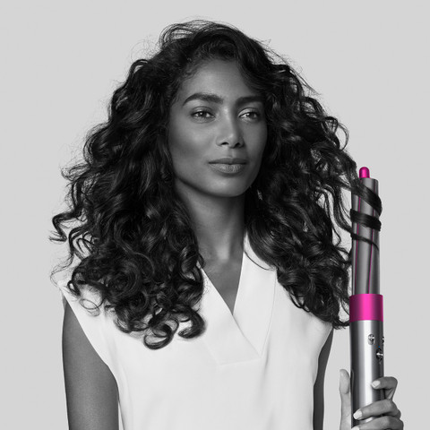 Dyson 40 mm Airwrap Long Barrels (Iron Fuchsia) Electric Hair