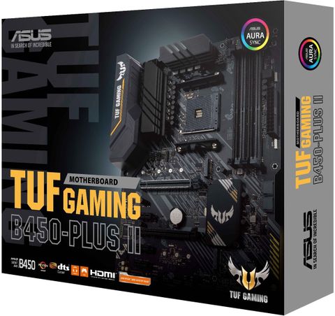 ASUS TUF Gaming B450-Plus II AM4Socket ATX AMD B450 Chipset DDR4