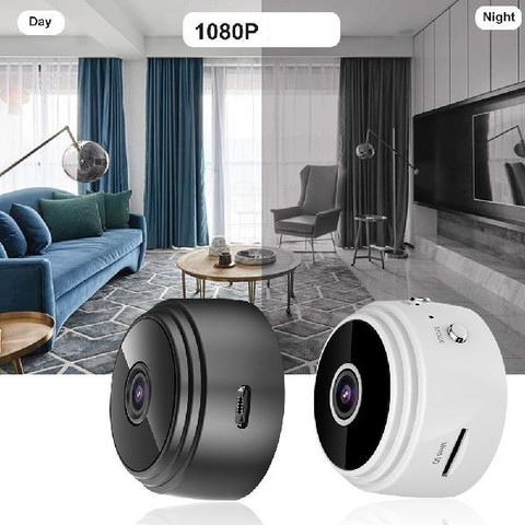 AVOIHS Mini Spy Camera Small Wireless Camera with Audio Smart Security  Camera 1080P HD Cameras with Night Vision, Motion Detection-Micro Secret