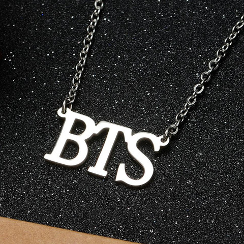 RVM Jewels Kpop Bangtan BTS Pendent With Letters Stylish BTS Army