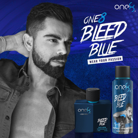 Buy one8 by Virat Kohli Bleed Blue Eau de Parfum Deo (Pack of