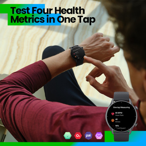 Fitness Tracker Amazfit Health Band Ecg Fitness Tracker Wear Os