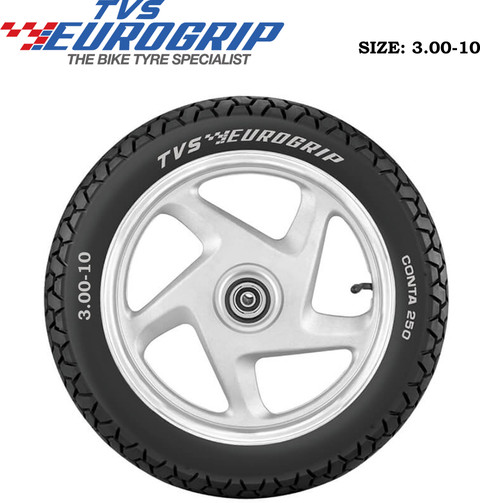 Conta 250 Tvs Scooty Streak Tyre Size TVS TYRE Front Rear Two