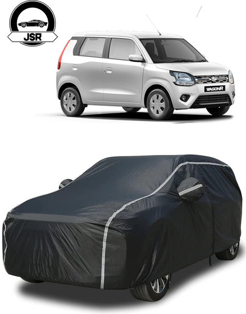 J S R Car Cover For Maruti Suzuki Wagon R LXI (With Mirror Pockets