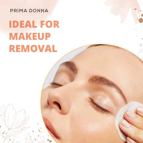 Prima Donna 300 Round Facial Cotton pads, Made from 100% Pure Cotton, Chemical Free. Best for Applying & Removing Makeup, Cleaning Skin (300 Units) - Image 8