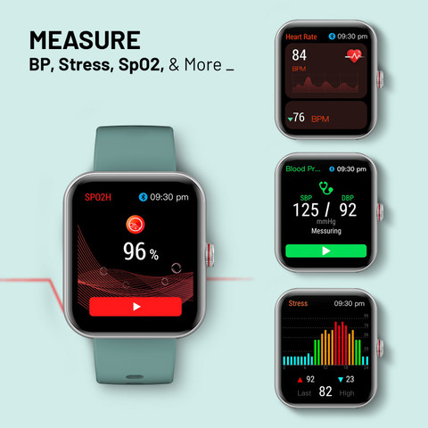 CrossBeats IGNITE S3- Bluetooth Calling, HD Display watch Smartwatch