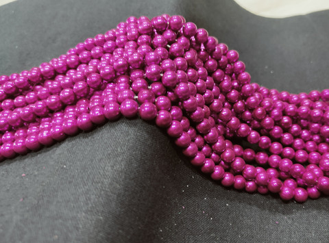 The Unique ® High Quality Moti Beads Purple Colour For Art