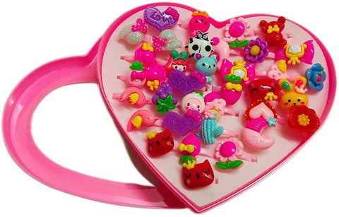 DIVINE Kids Girls Cartoon Pretend Play Toy Fancy 36 pair of finger