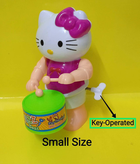 PRIMEFAIR Dancing Musical Drum Toy Key Operated Fun Toy for