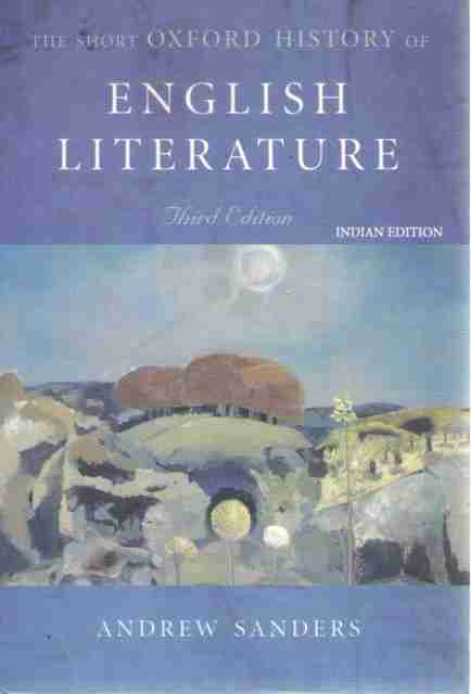 The Short Oxford History Of English Literature: Buy The