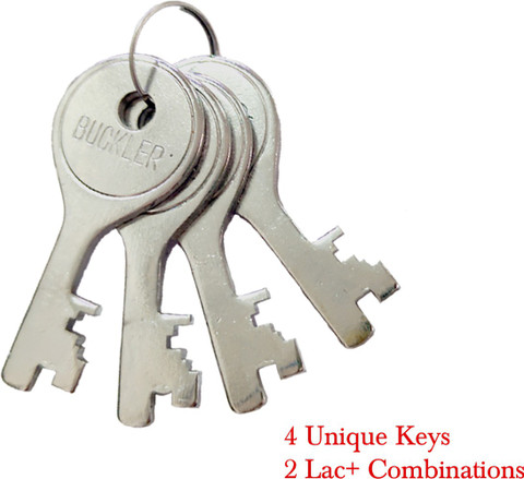 小物 Ki BUCKLER Round Shutter Lock 90MM Pack of 2 Padlock - Buy BUCKLER