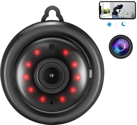 CTRZQ Hiding Camera Micro Wifi Wireless Night Vision Security Hiden Wifi  Camera Mini Spy Camera Hidden Digital Video Security Camera