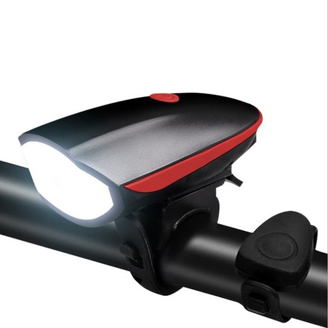 THE MORNING PLAY Rechargeable cycle Bell Super Bright Light Bell Horn  with 140DB High Sound Bell