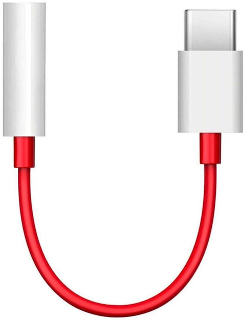 Dzirezone Red Red, White 1Pcs Audio Cable USB Type C to